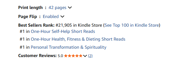 10 Surprisingly Simple Ideas hitting #1 on Amazon